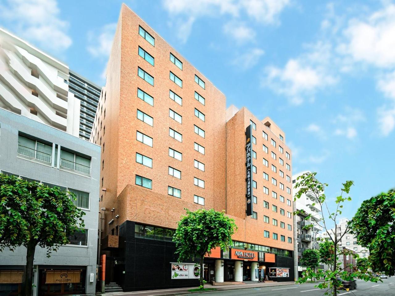 Apa Hotel Sapporo Odori Ekimae Minami Exteriör bild