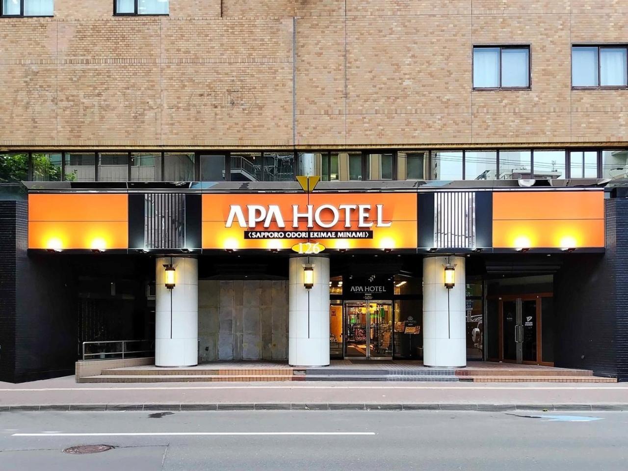 Apa Hotel Sapporo Odori Ekimae Minami Exteriör bild